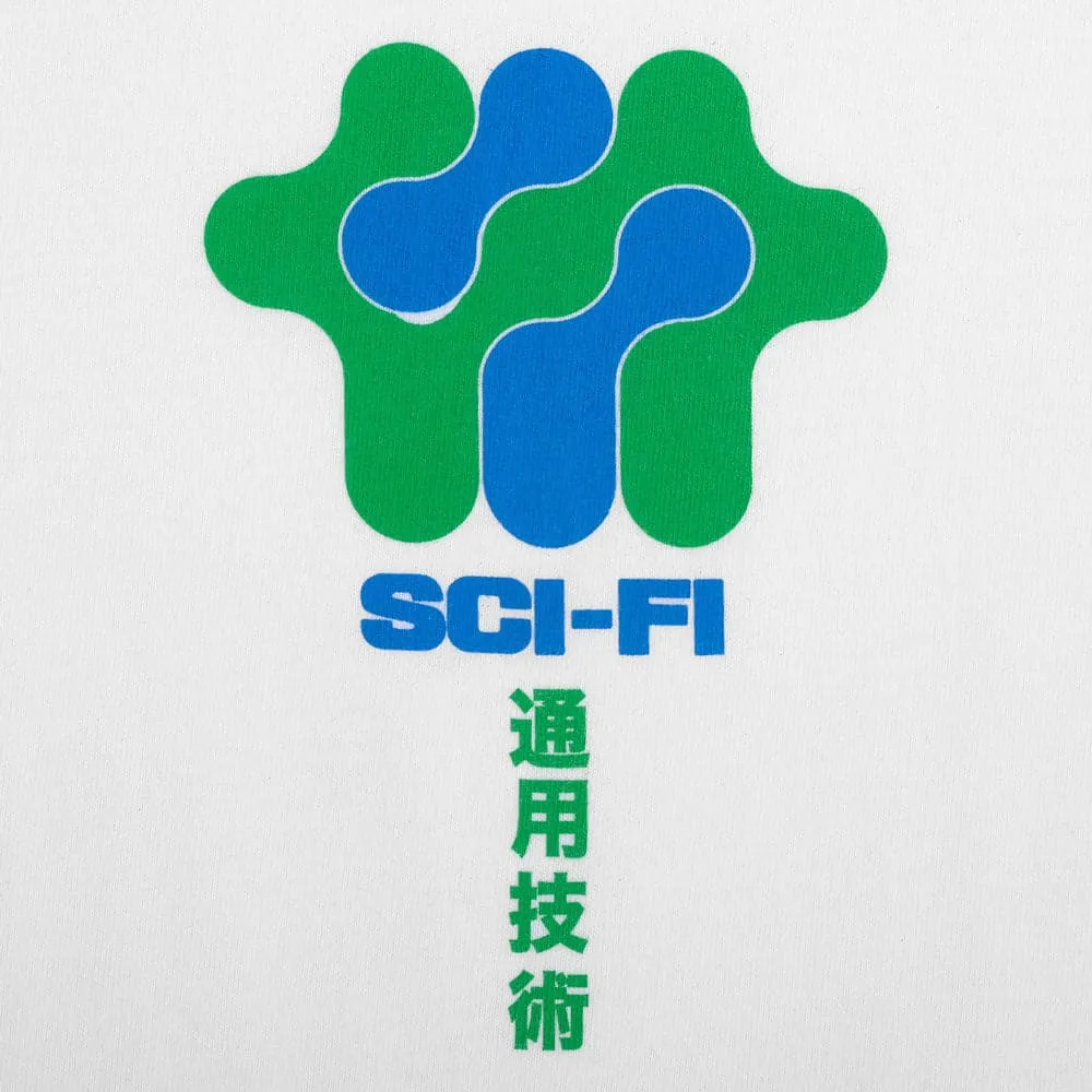 Sci-Fi Fantasy 'Business Model' T-Shirt (White)