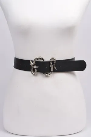 SERPENT BELT SILVER