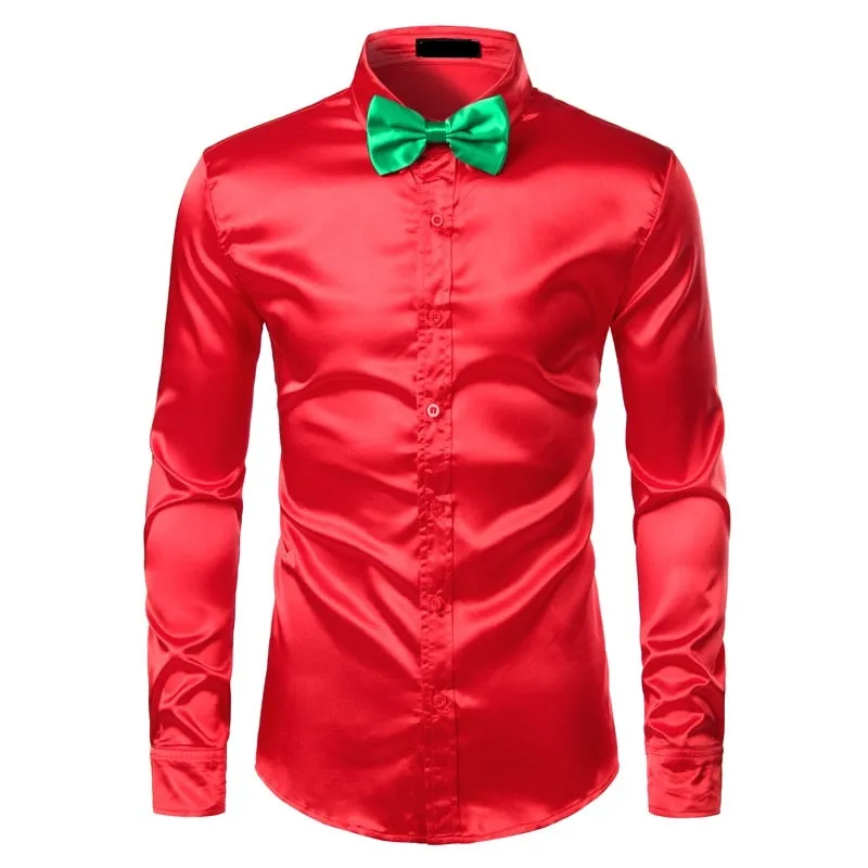 Silk Dress Shirt Tie Set