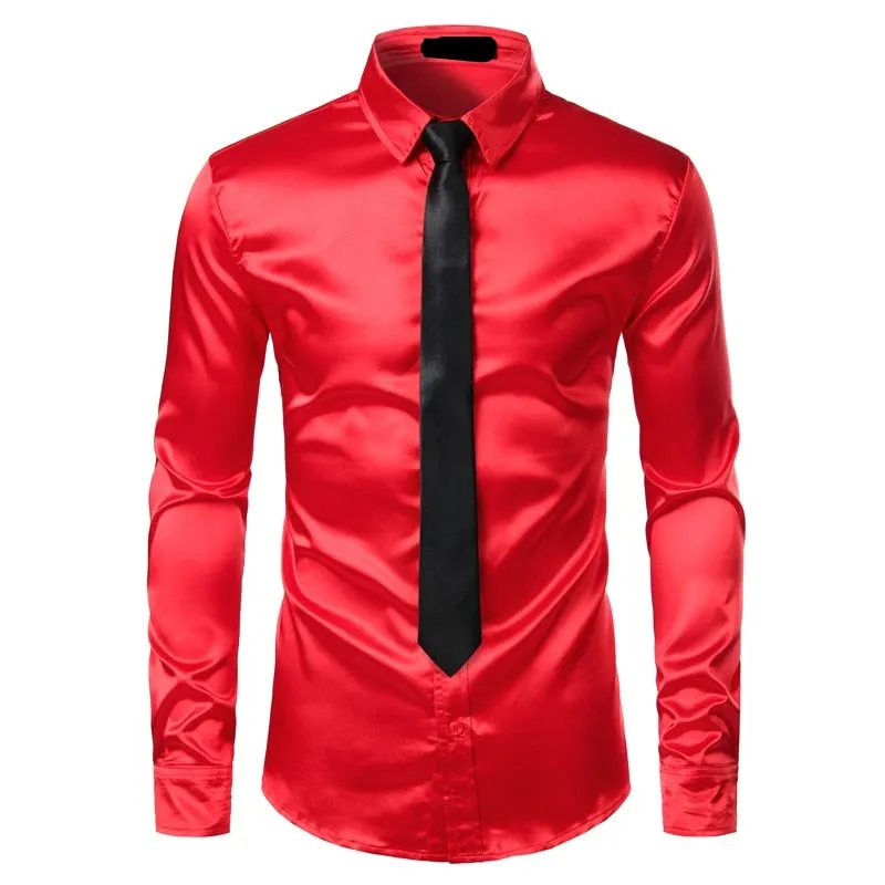 Silk Dress Shirt Tie Set