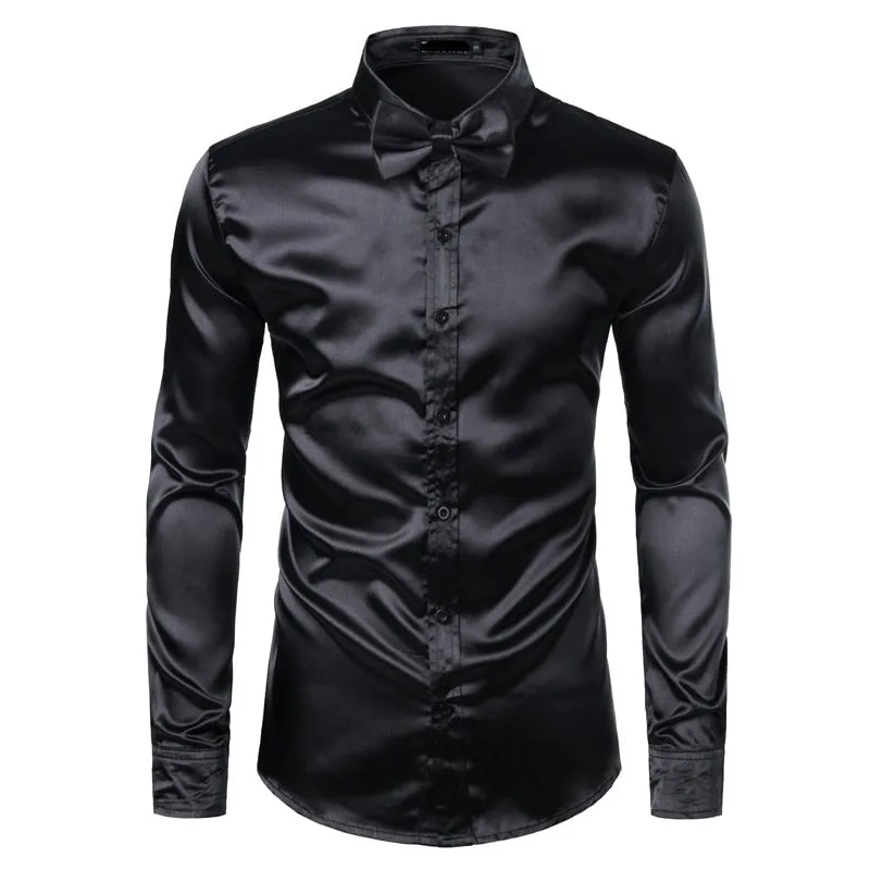 Silk Dress Shirt Tie Set