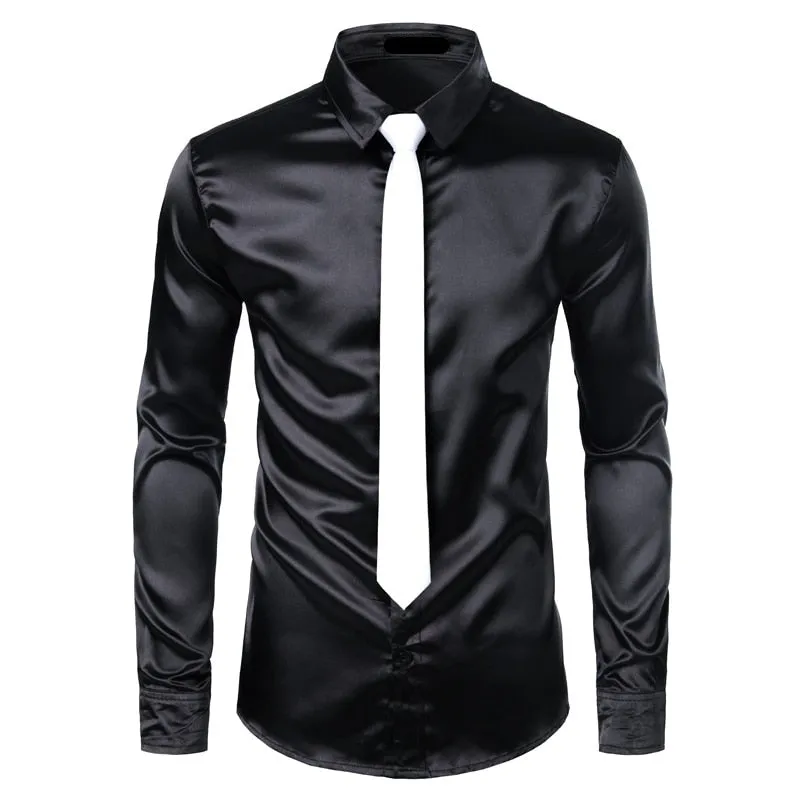 Silk Dress Shirt Tie Set