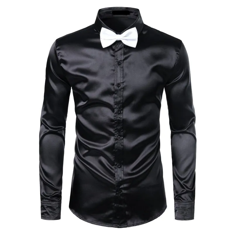 Silk Dress Shirt Tie Set
