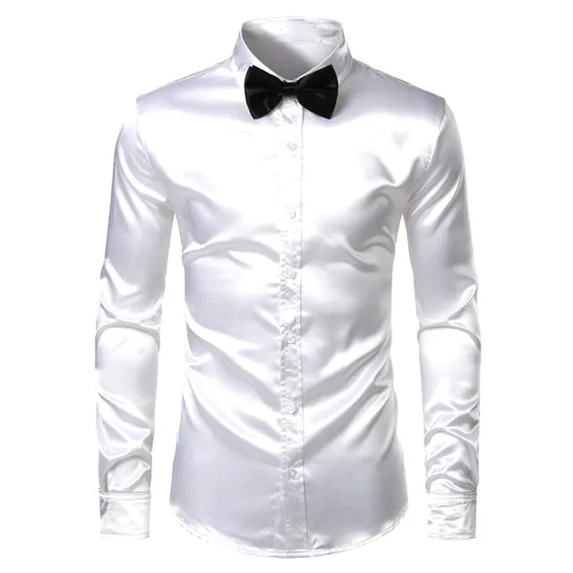 Silk Dress Shirt Tie Set