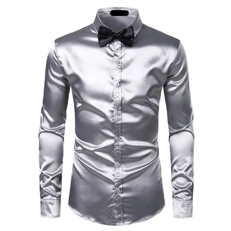 Silk Dress Shirt Tie Set
