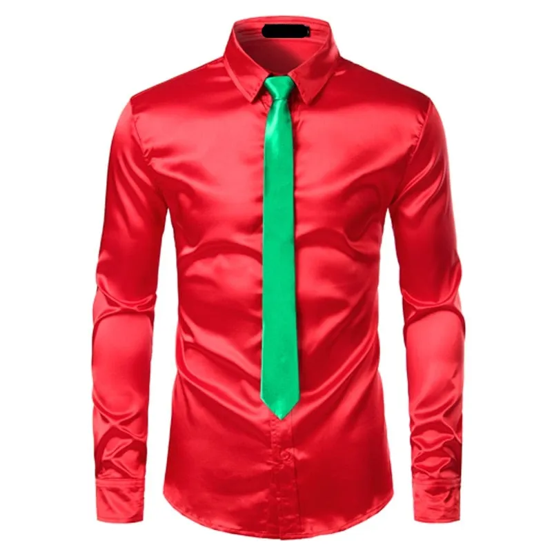 Silk Dress Shirt Tie Set