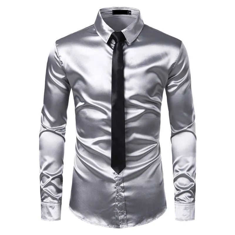 Silk Dress Shirt Tie Set