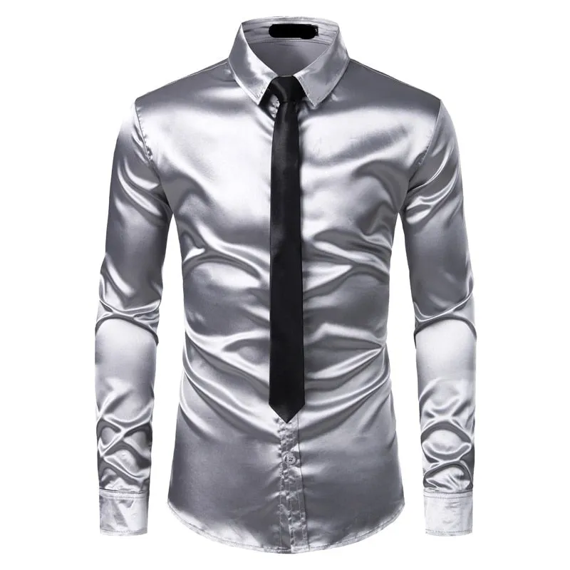 Silk Dress Shirt Tie Set