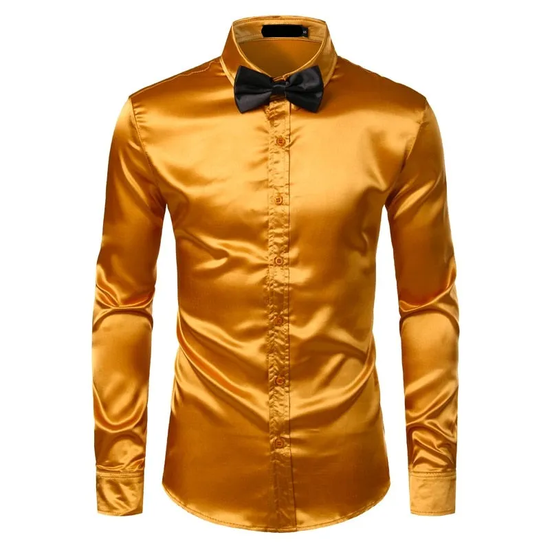 Silk Dress Shirt Tie Set