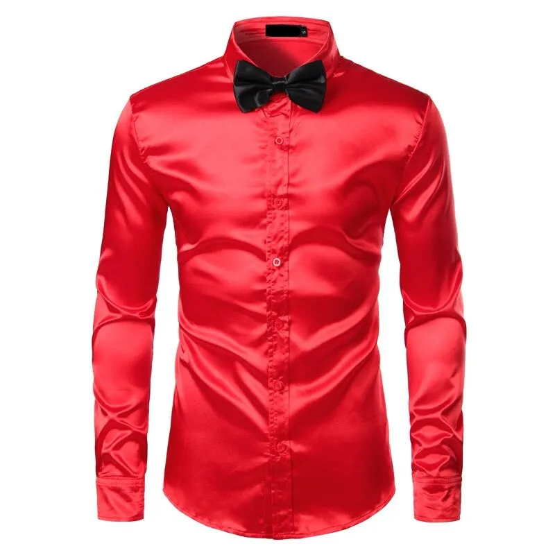 Silk Dress Shirt Tie Set