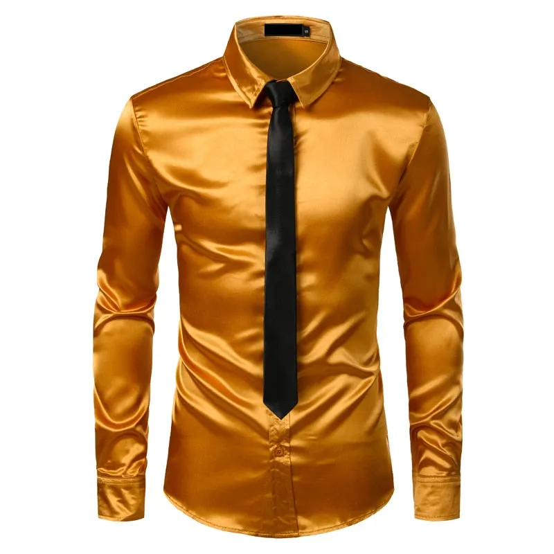 Silk Dress Shirt Tie Set