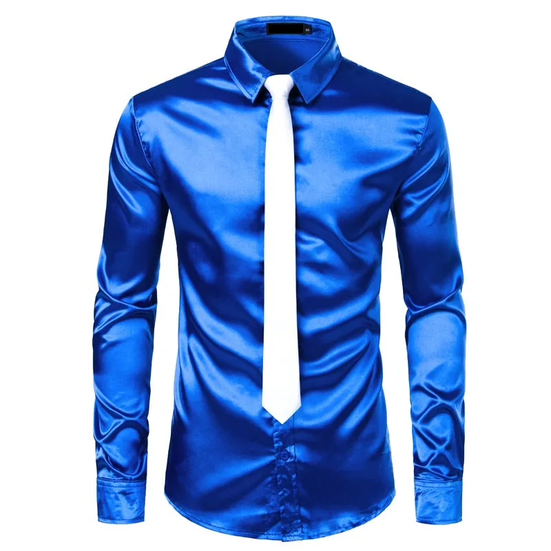Silk Dress Shirt Tie Set