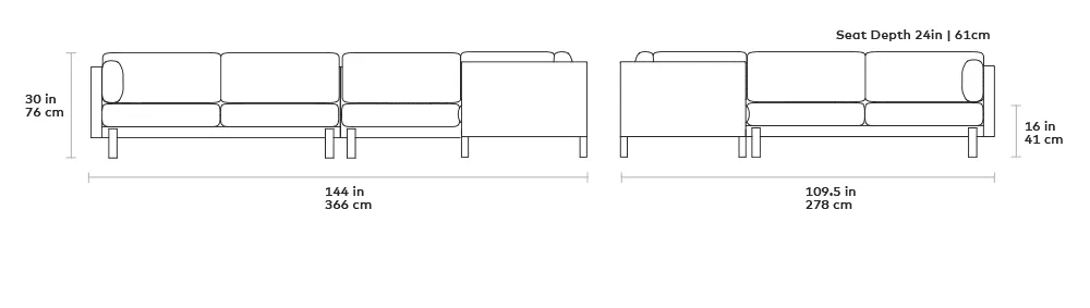 Silverlake XL Sectional