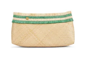 Sita Oblong Raffia Clutch