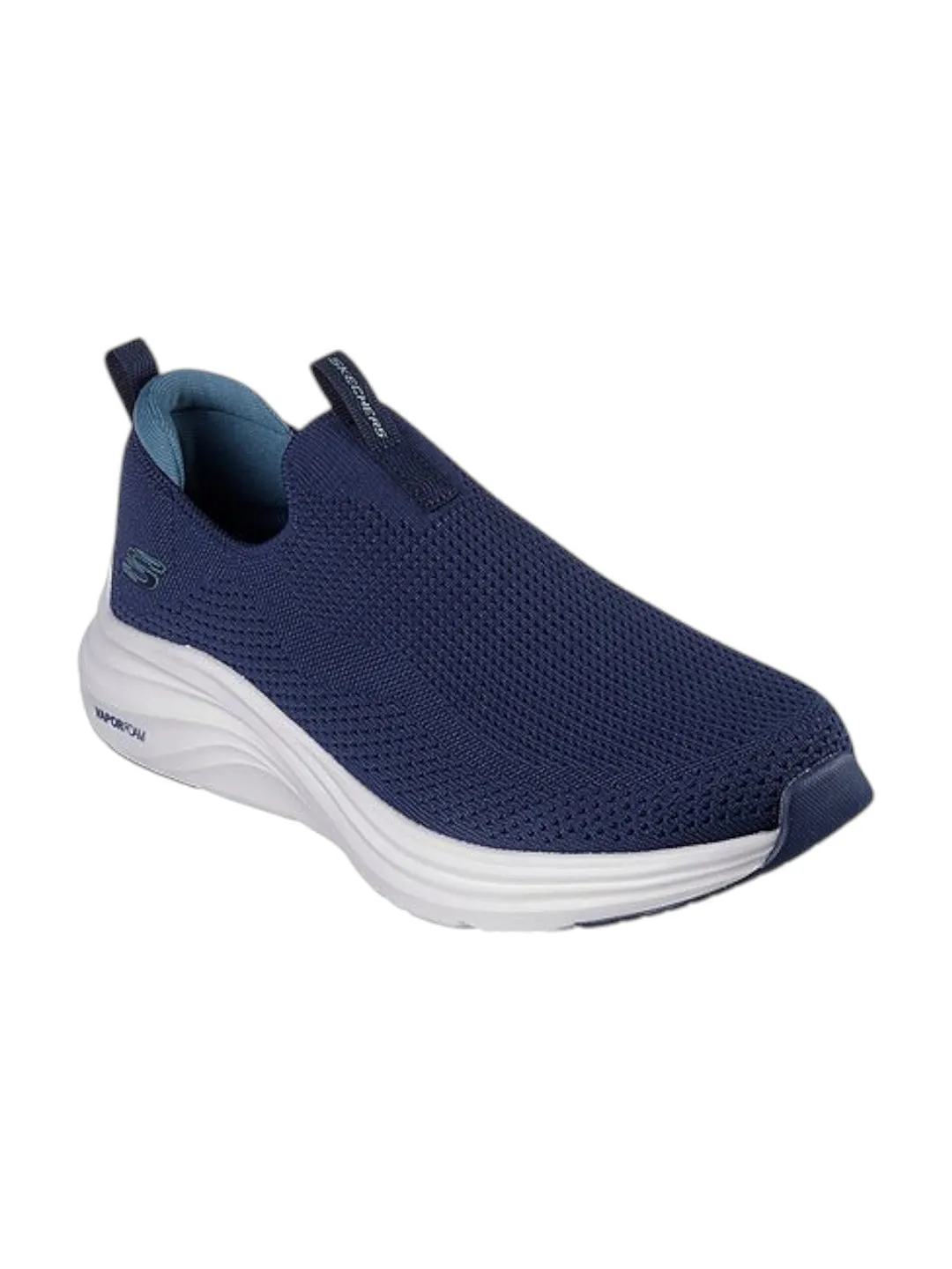 Skechers Navy Men Vapor Foam Covert Slip On Sneakers