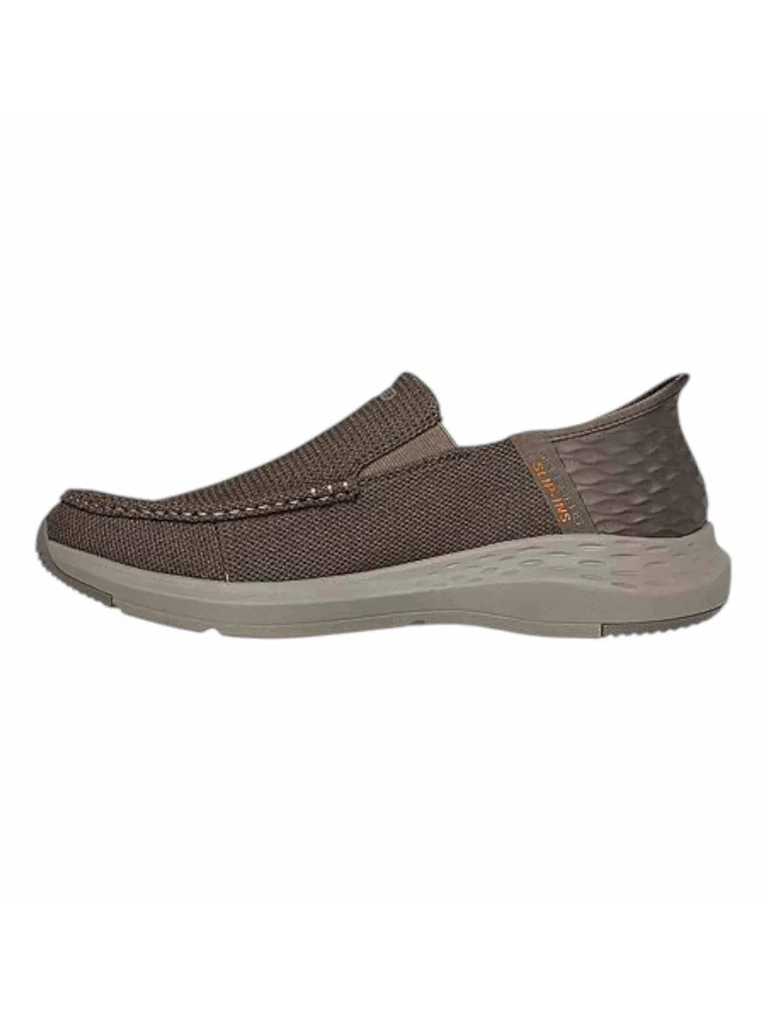 Skechers Taupe Men Parson Ralven Slip On Sneakers
