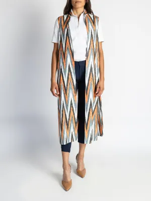 Sleeveless Cotton Caftan
