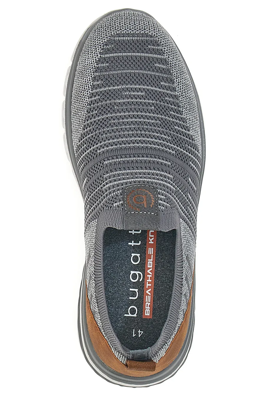 Sneakers Slip-On Grigie Bugatti 341AKQ60