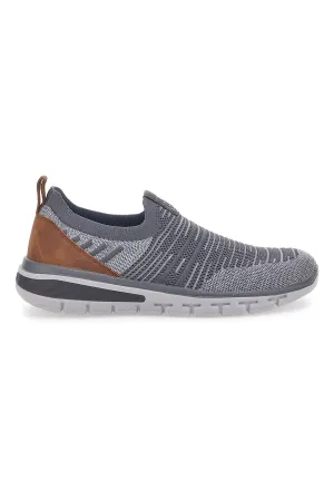 Sneakers Slip-On Grigie Bugatti 341AKQ60