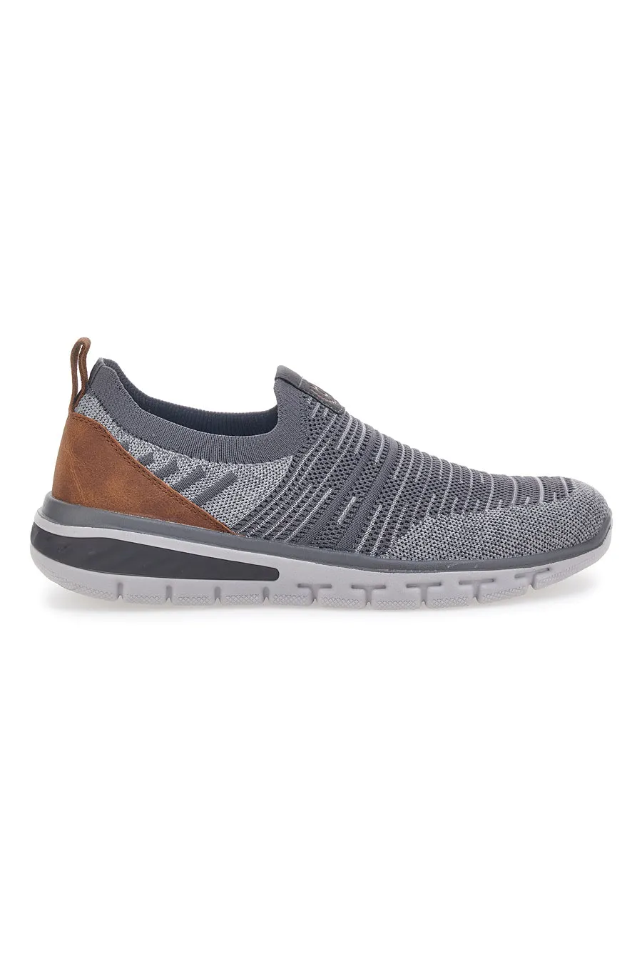 Sneakers Slip-On Grigie Bugatti 341AKQ60