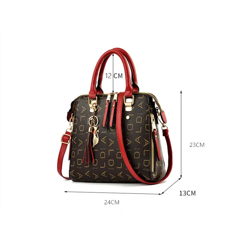 Soft PU Leather Luxury Crossbody Women Handbag