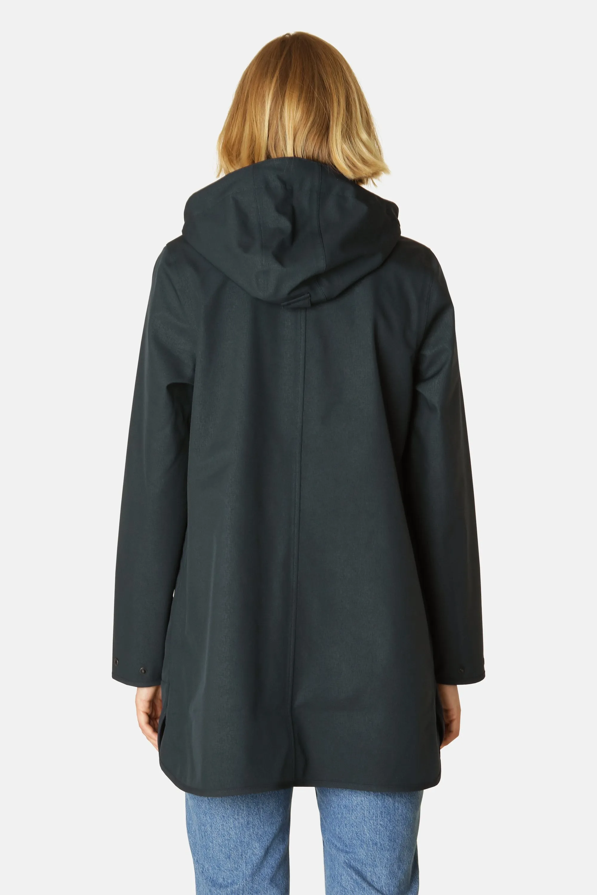 Softshell Regnjacka A-linje - Dark Indigo
