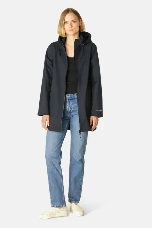 Softshell Regnjacka A-linje - Dark Indigo