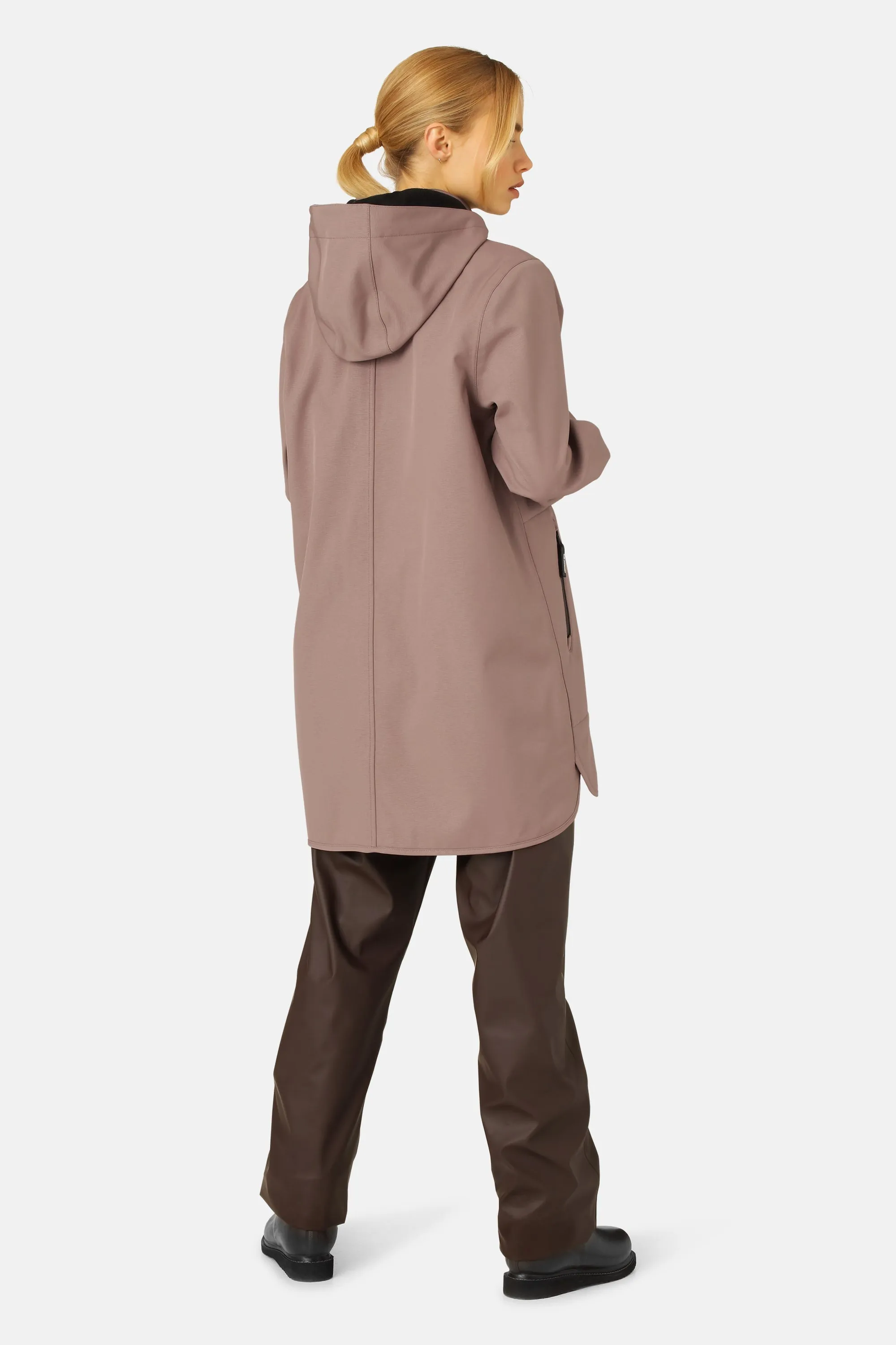 Softshell Regnjacka A-linje - Old Lavender