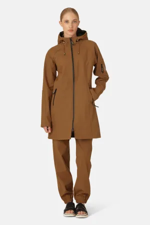 Softshell Regnjacka - Walnut