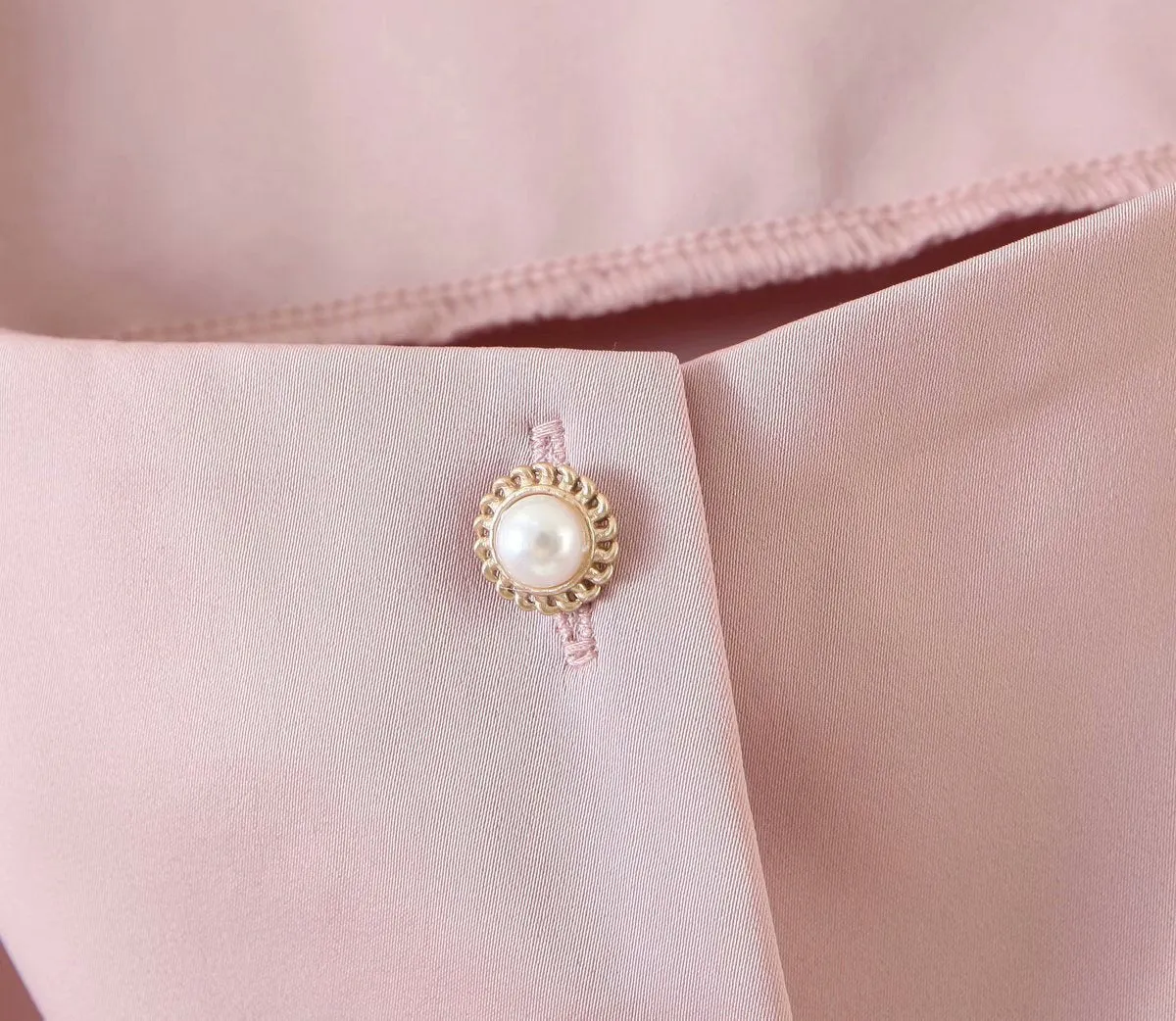 Square Collar Single-breasted Lantern Sleeve Shirts Blouses