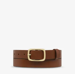 Status Anxiety II NOBODY’S FAULT BELT - tan/gold