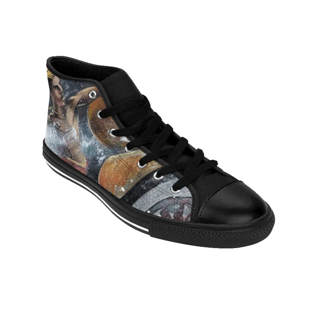 Step Into Adventure: TLPA Men's High-Top Sneakers