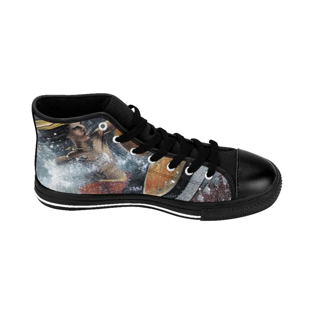 Step Into Adventure: TLPA Men's High-Top Sneakers