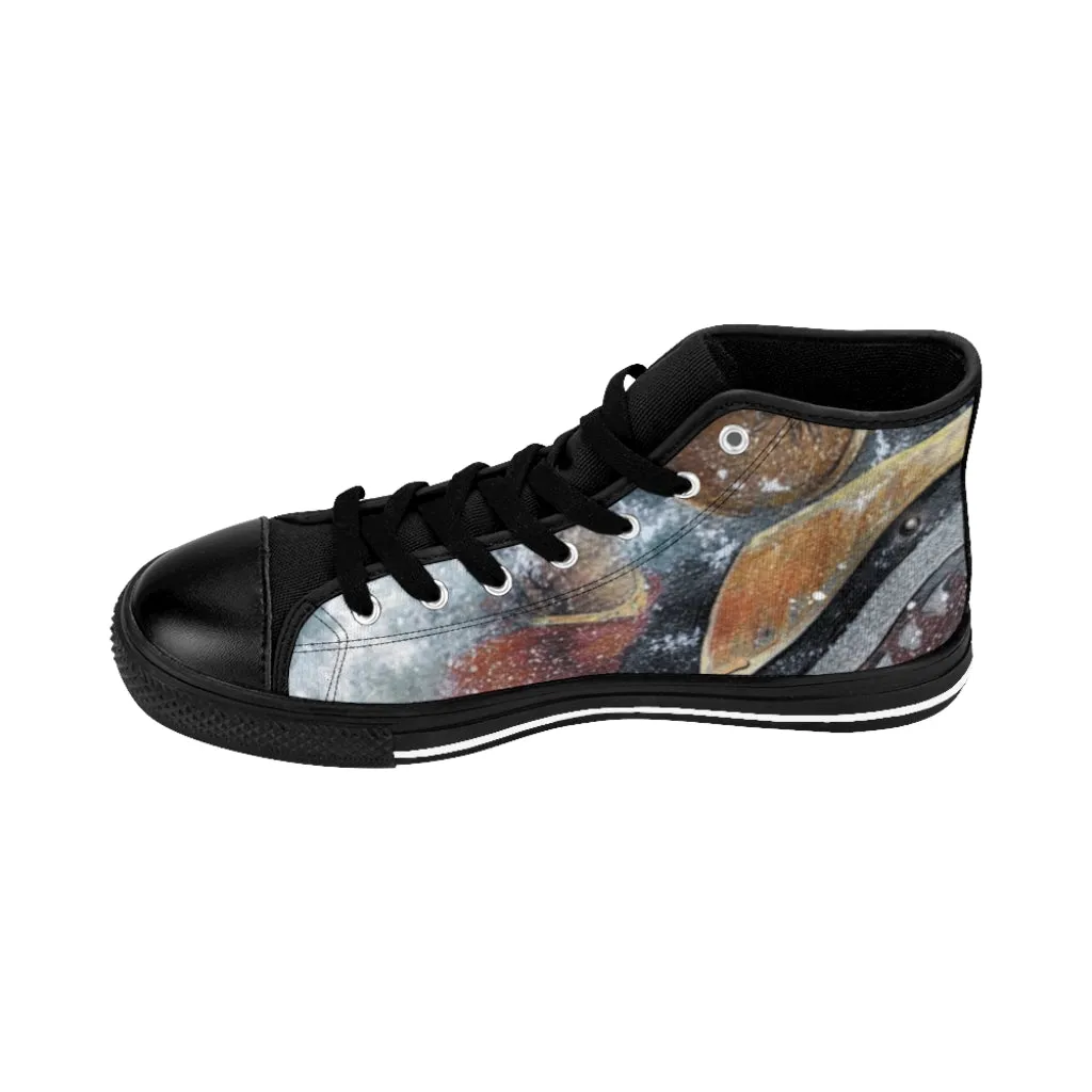 Step Into Adventure: TLPA Men's High-Top Sneakers