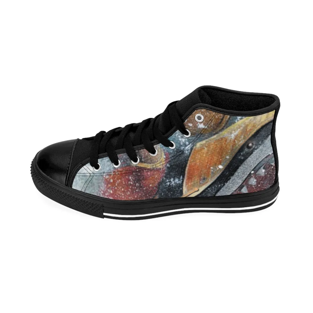 Step Into Adventure: TLPA Men's High-Top Sneakers