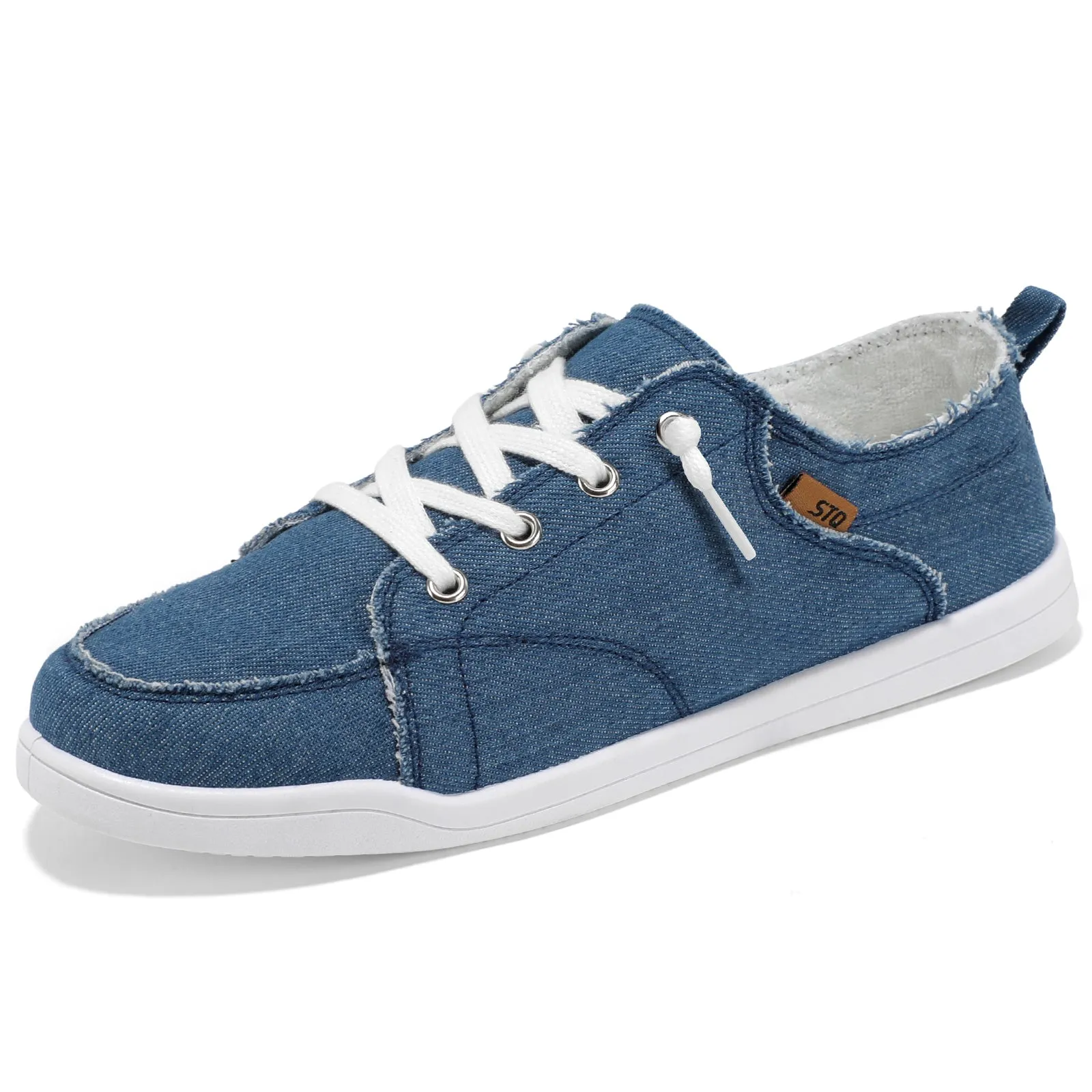 STQ Slip on Sneakers for Women Casual Canvas Shoes Machine Washable