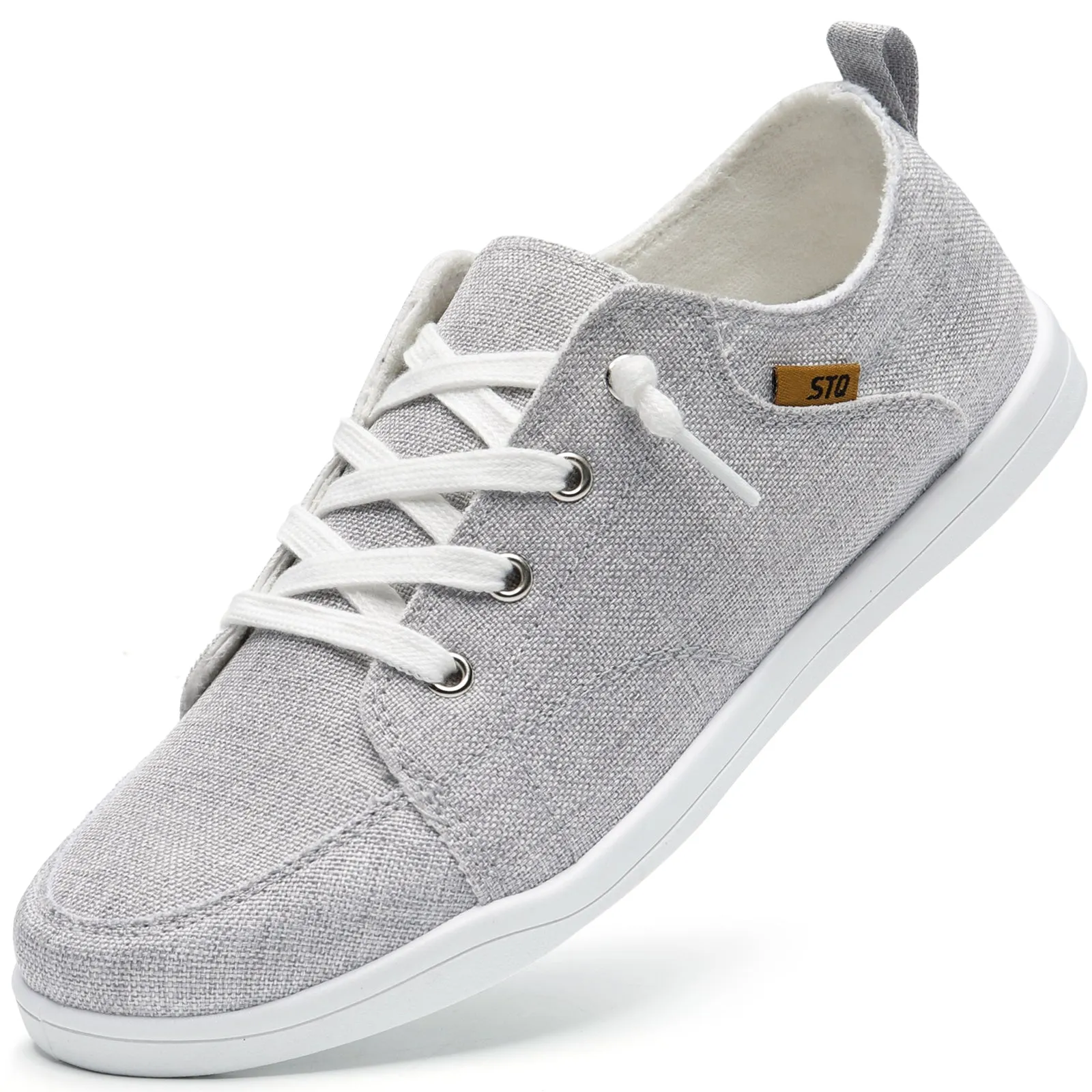 STQ Slip on Sneakers for Women Casual Canvas Shoes Machine Washable