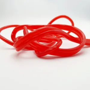 Strawberry Liquorice Bootlaces - Dutch Gelatine Free
