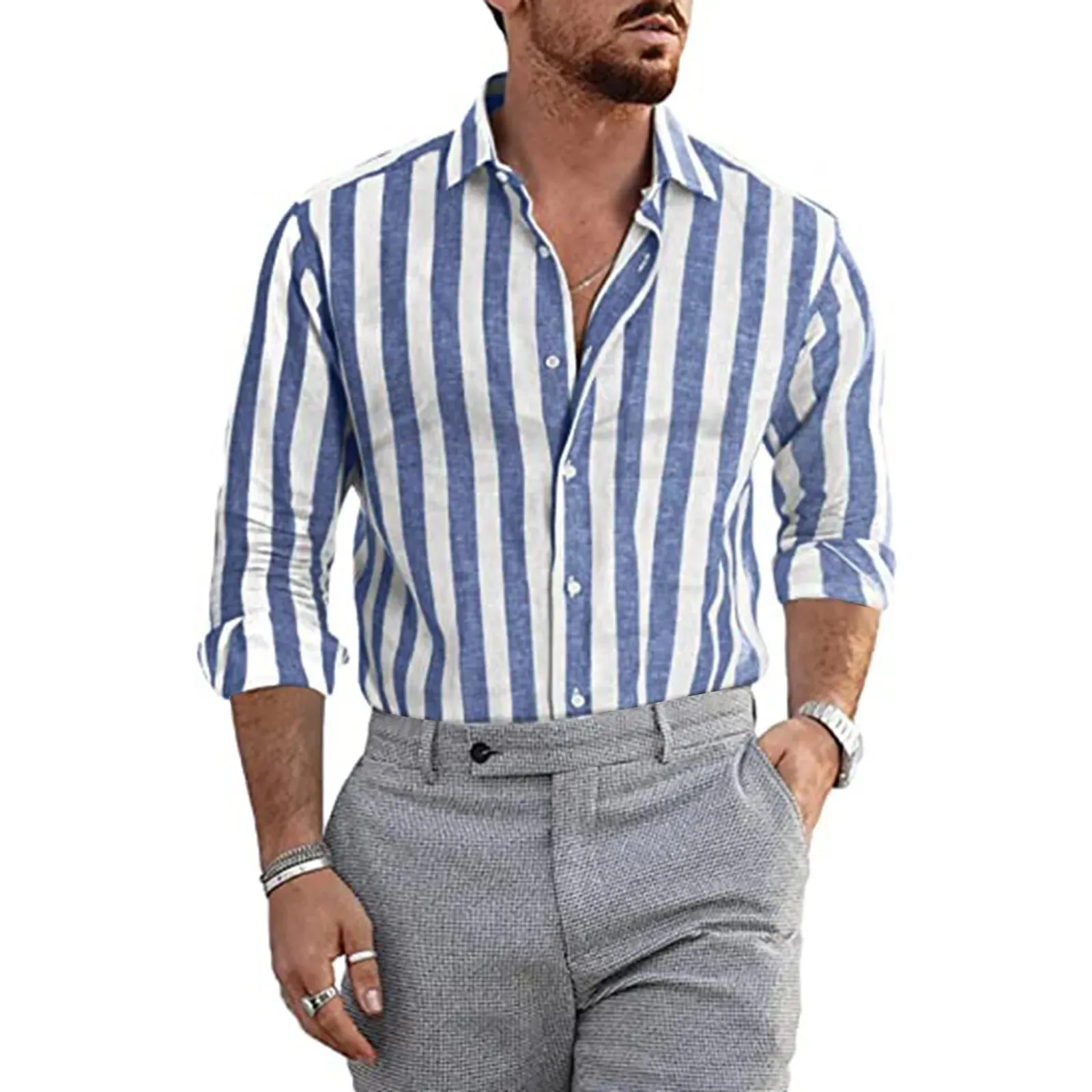 Stylebewusst Nathan Linnenhemd