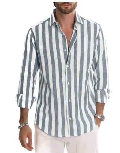 Stylebewusst Nathan Linnenhemd