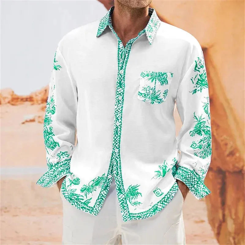 Stylish 3D Printed Men's Shirts - High Quality & Plus Size Options