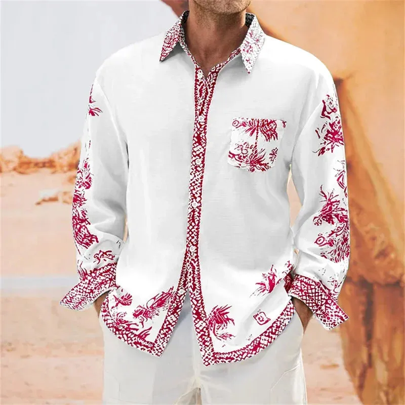 Stylish 3D Printed Men's Shirts - High Quality & Plus Size Options