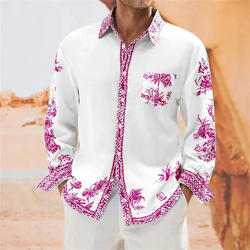 Stylish 3D Printed Men's Shirts - High Quality & Plus Size Options