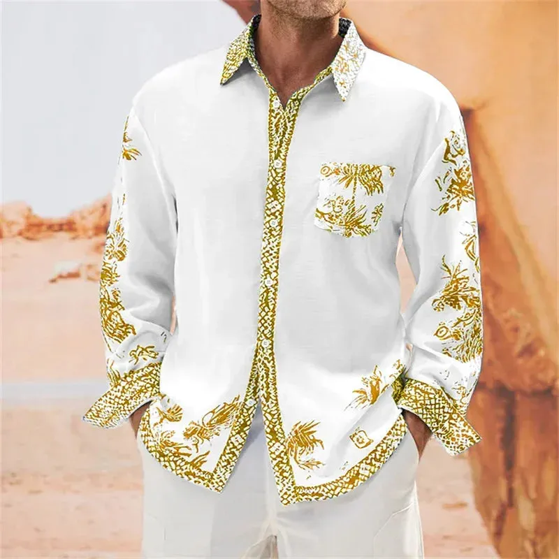Stylish 3D Printed Men's Shirts - High Quality & Plus Size Options