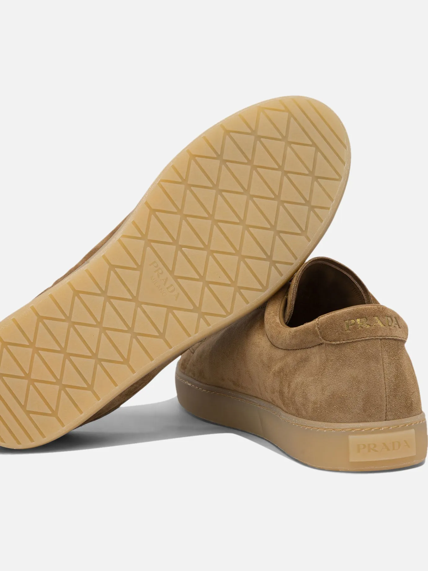 Suede sneakers