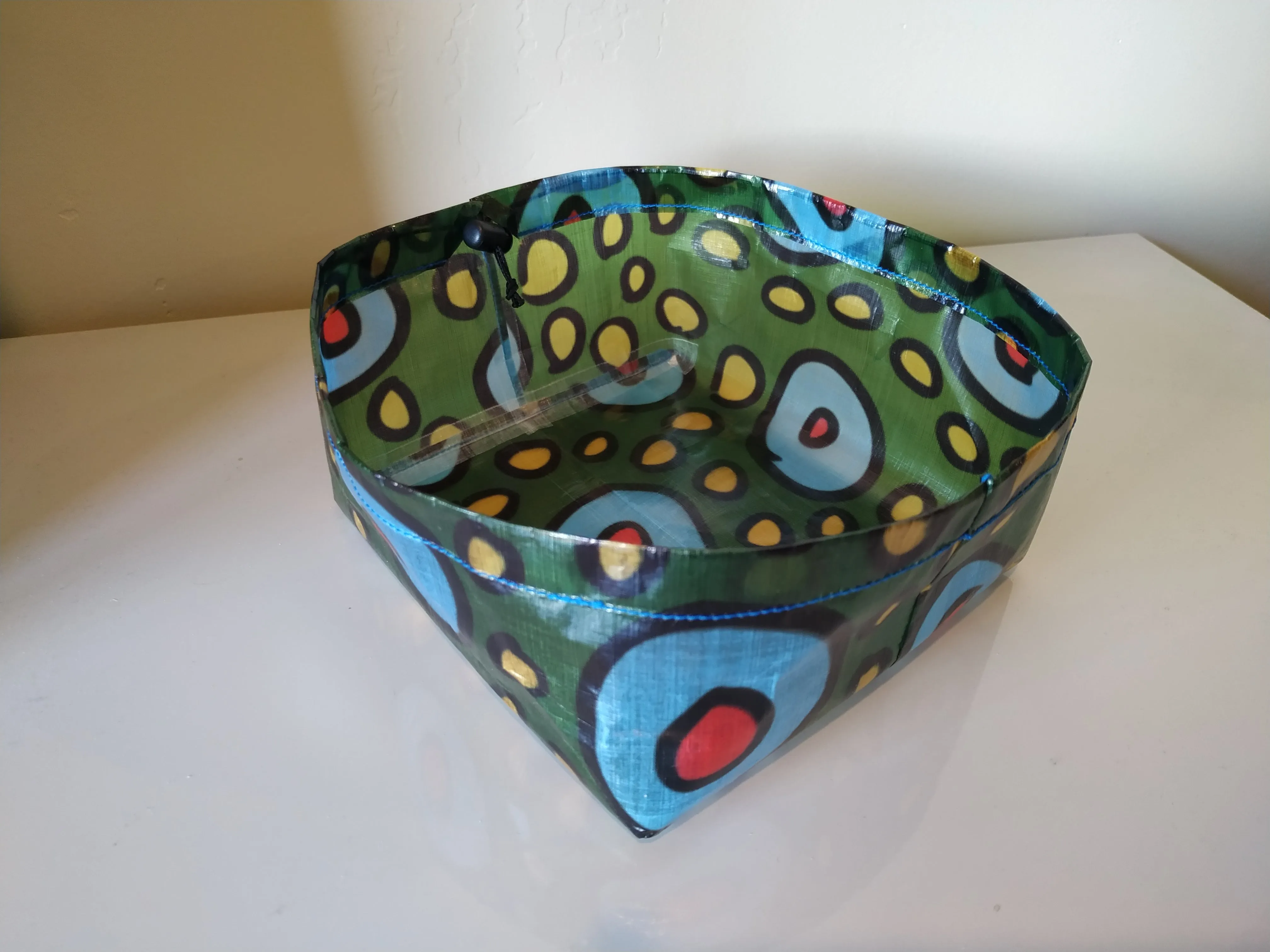 Superlight Dog Bowl - Printed Dyneema