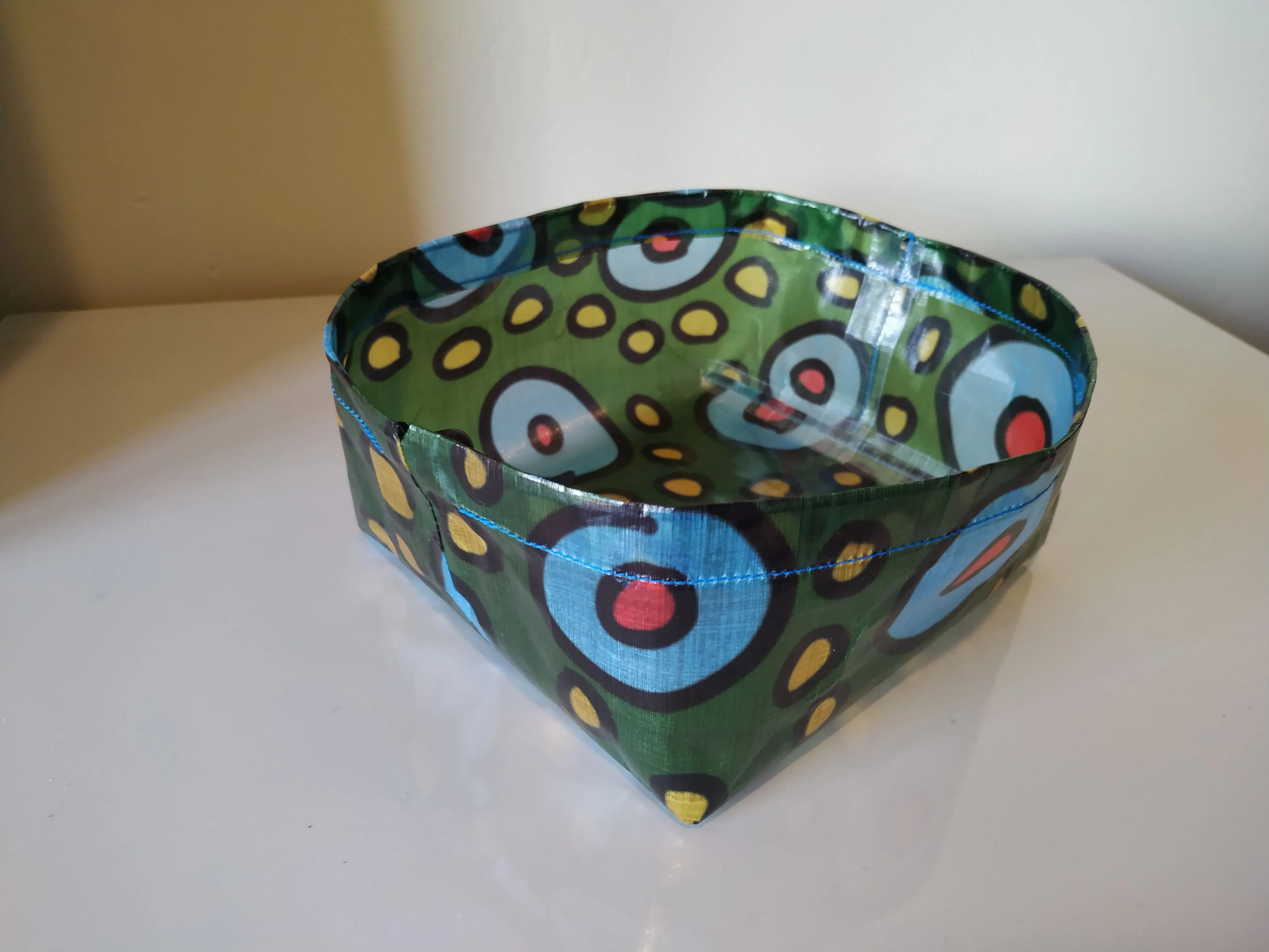 Superlight Dog Bowl - Printed Dyneema