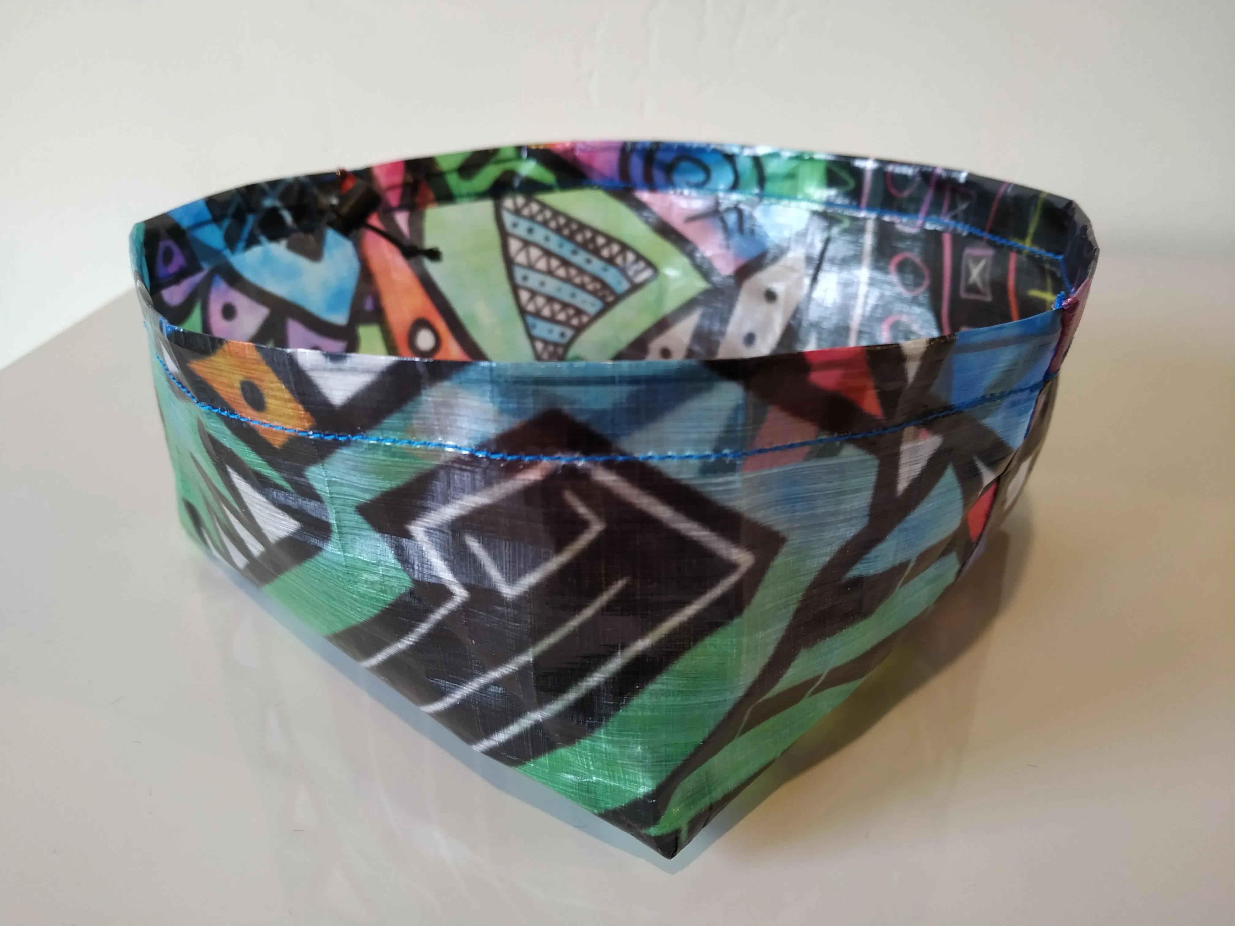 Superlight Dog Bowl - Printed Dyneema