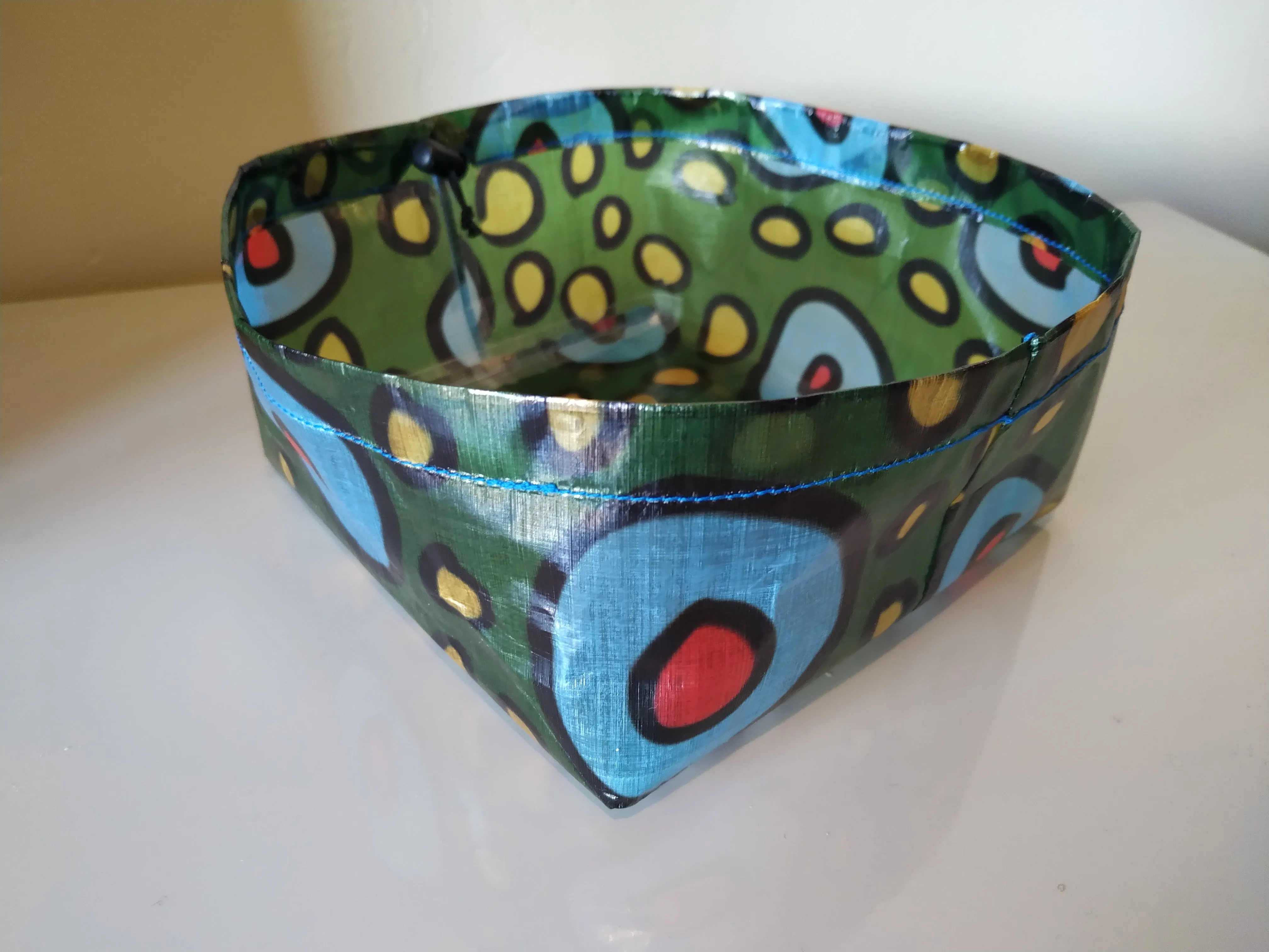 Superlight Dog Bowl - Printed Dyneema