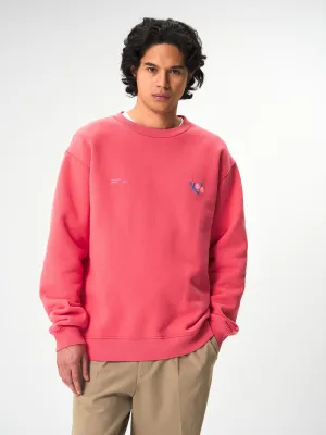 Sweatshirt Cotton - Watermelon Pink (Unisex)